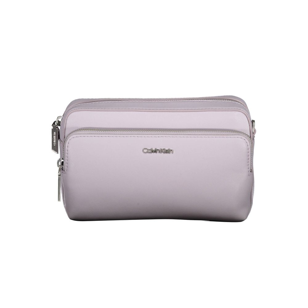 Sac à main en polyester violet