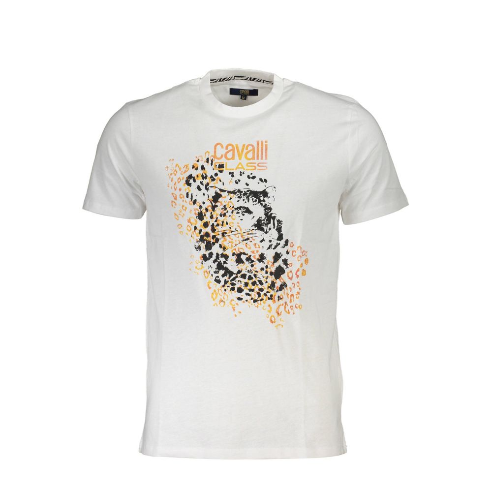 Camiseta blanca de algodón
