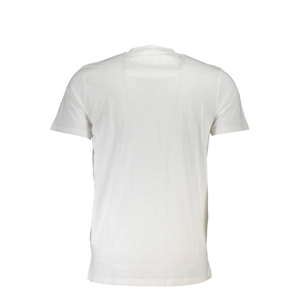Camiseta blanca de algodón