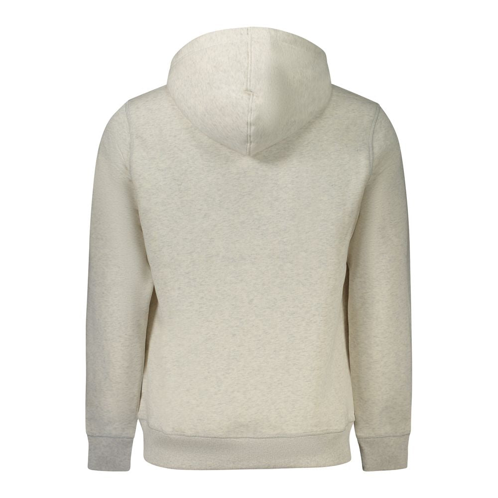 Suéter de algodón gris para hombre