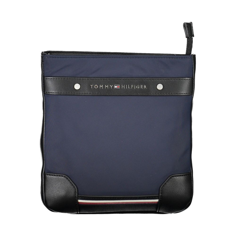 Bolso de hombro de poliéster azul para hombre