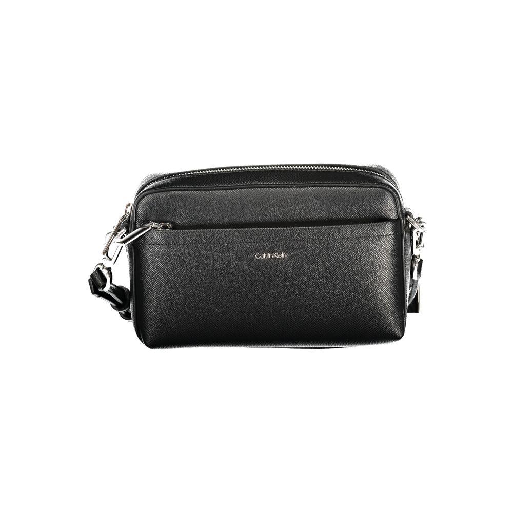 Sac à main noir en polyéthylène pour femme