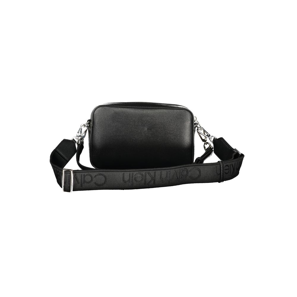 Sac à main noir en polyéthylène pour femme