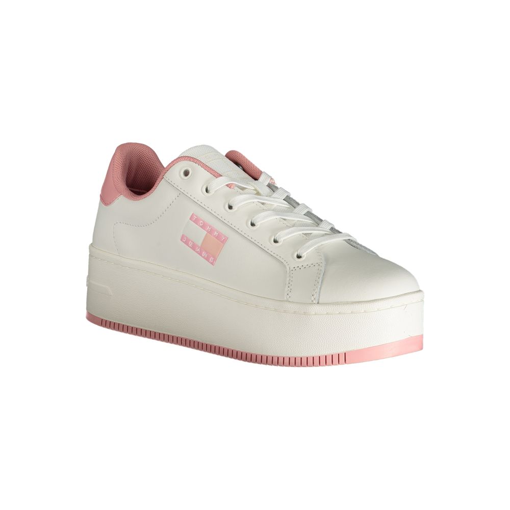 Zapatillas deportivas de poliéster rosa