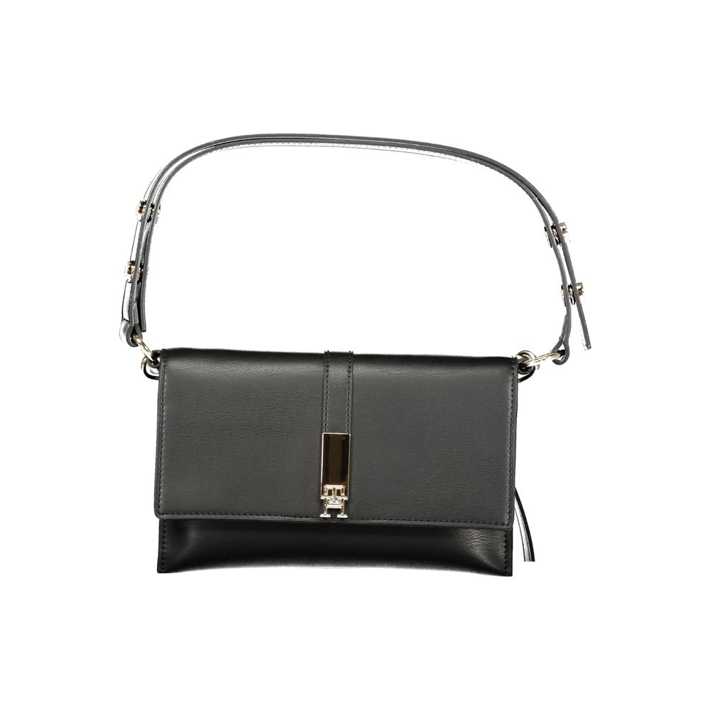 Sac à main noir en polyéthylène pour femme