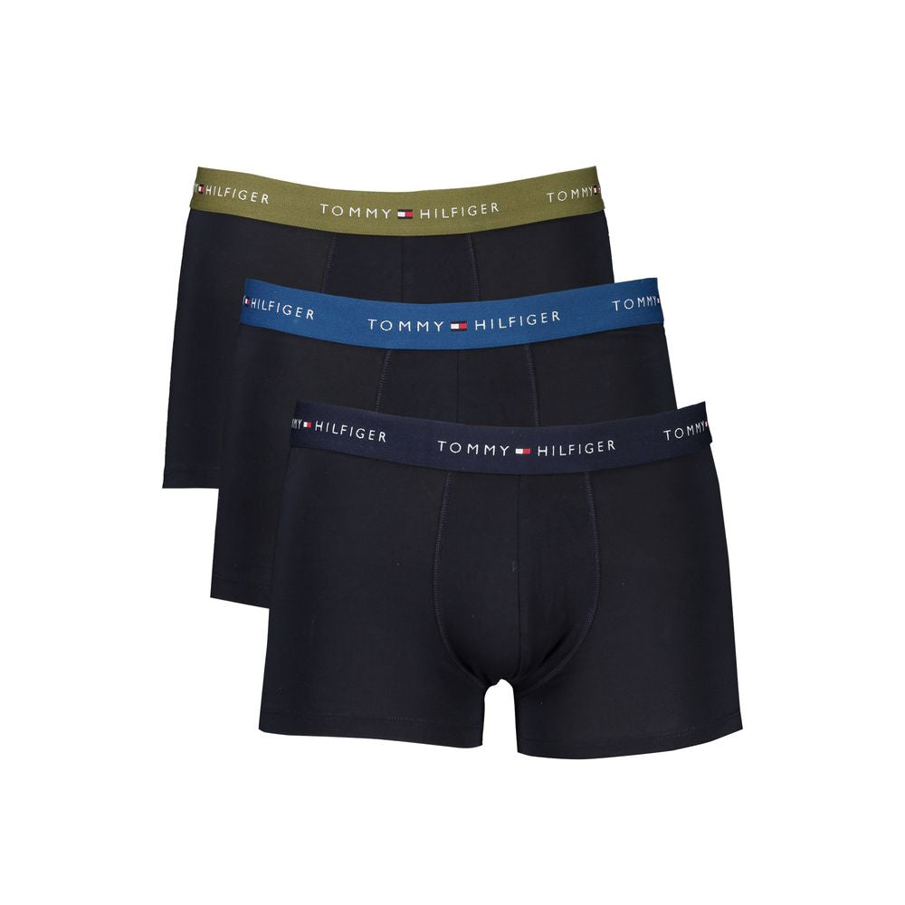 Sous-vêtements en coton bleu
