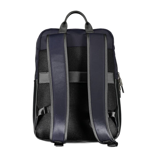 Mochila de polietileno azul para hombre