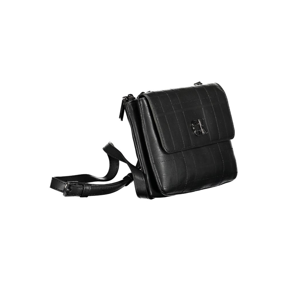 Sac à main femme en polyester noir