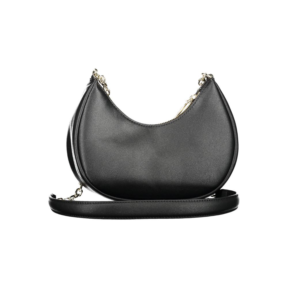 Sac à main femme en polyester noir