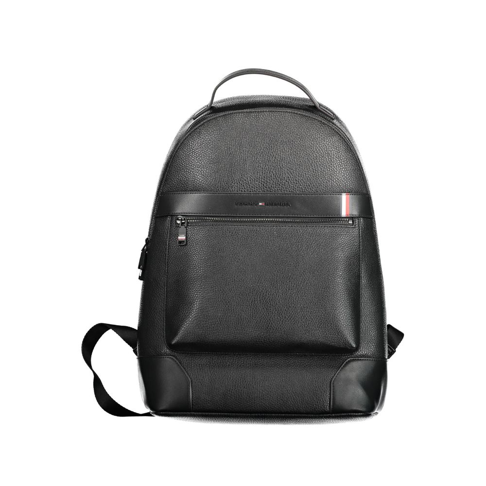 Mochila de polietileno negra para hombre
