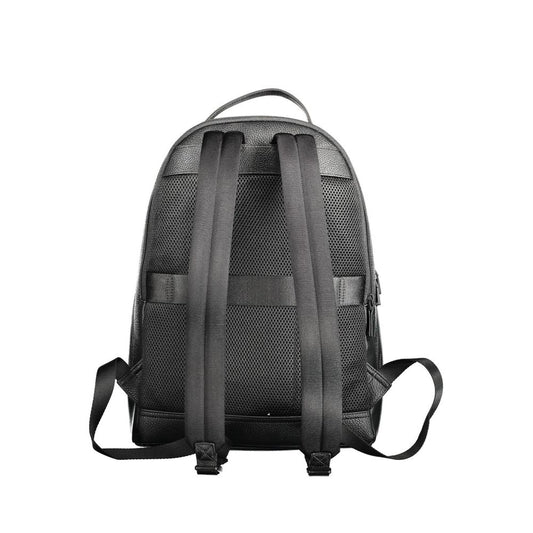 Sac à dos noir en polyéthylène pour homme