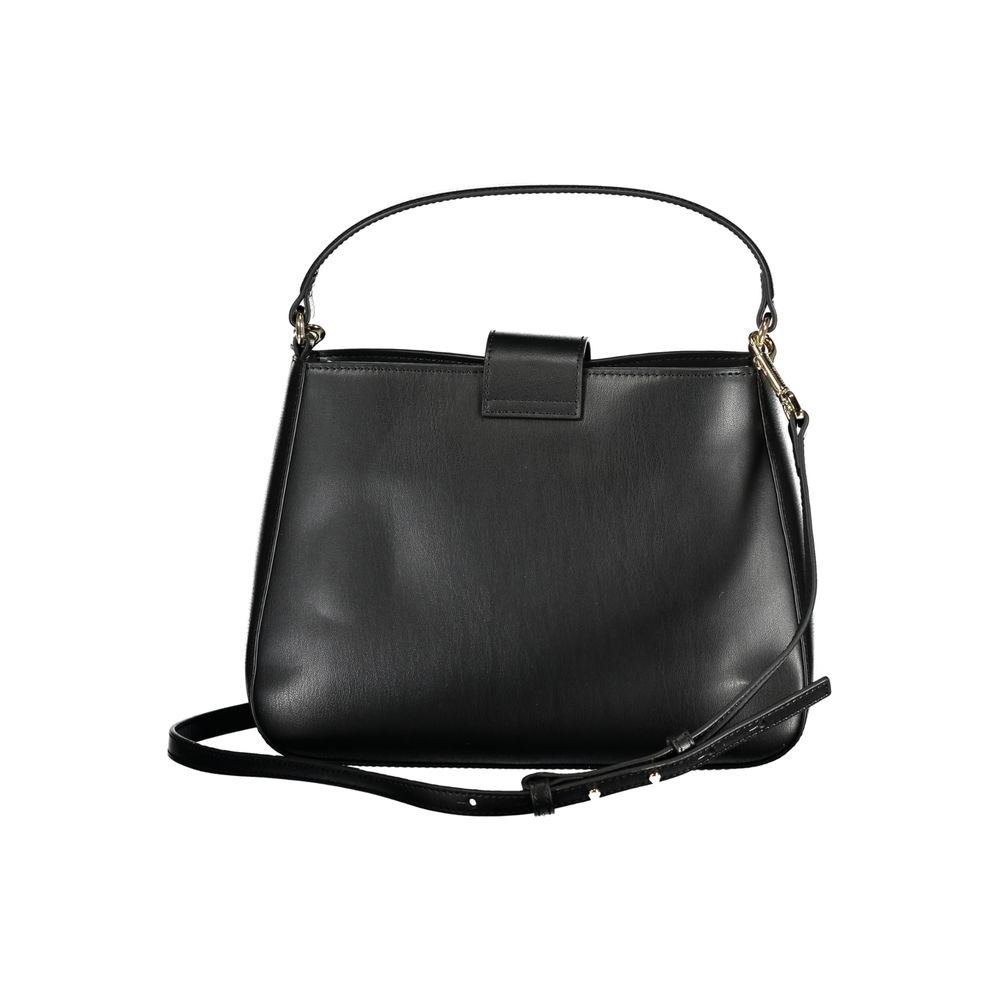 Sac à main en polyéthylène noir