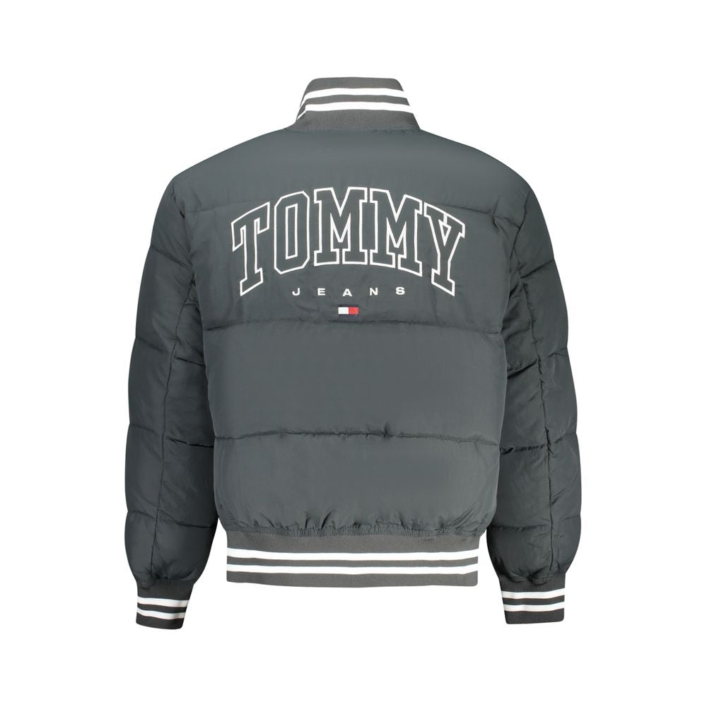 Chaqueta de poliamida verde para hombre