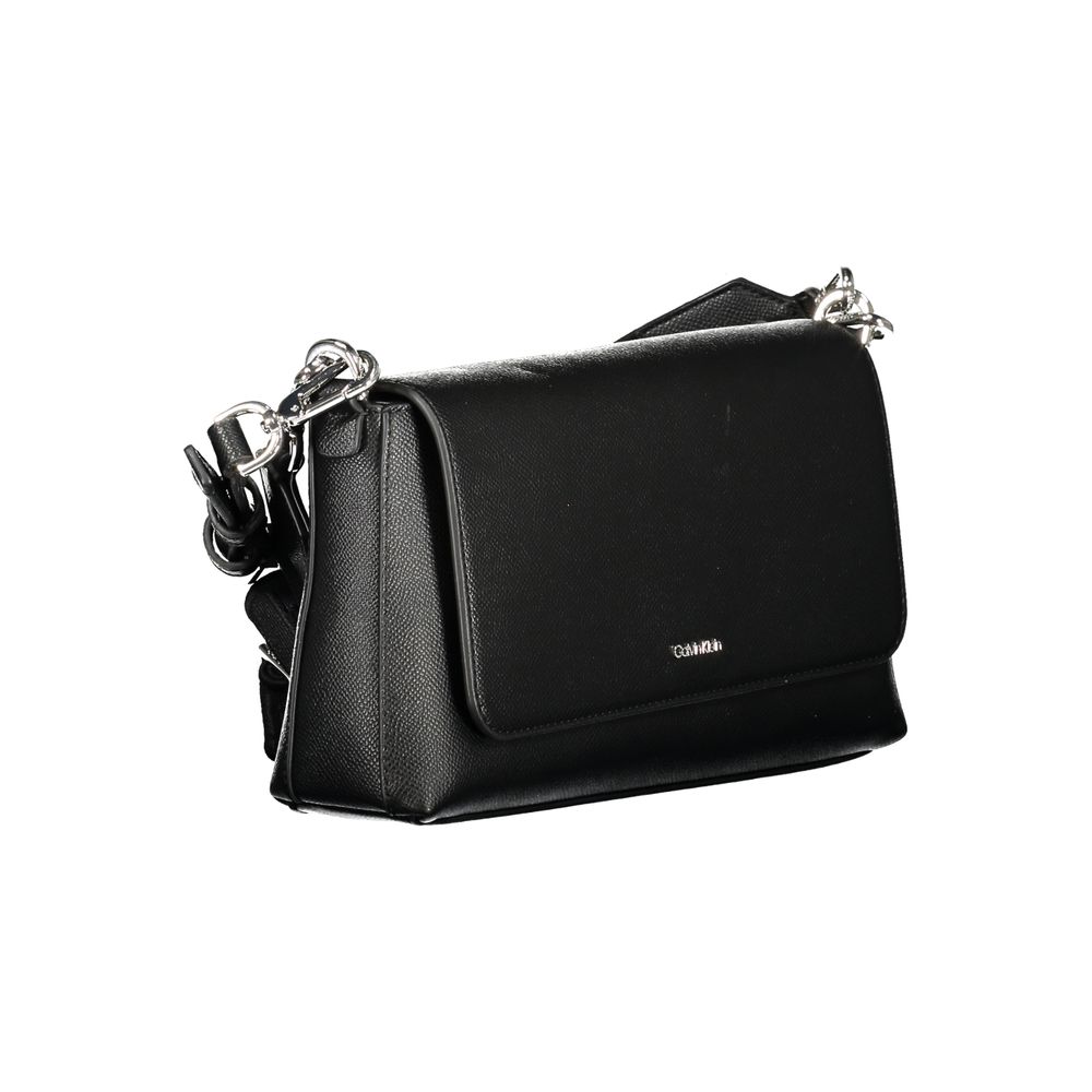 Sac à main noir en polyéthylène pour femme