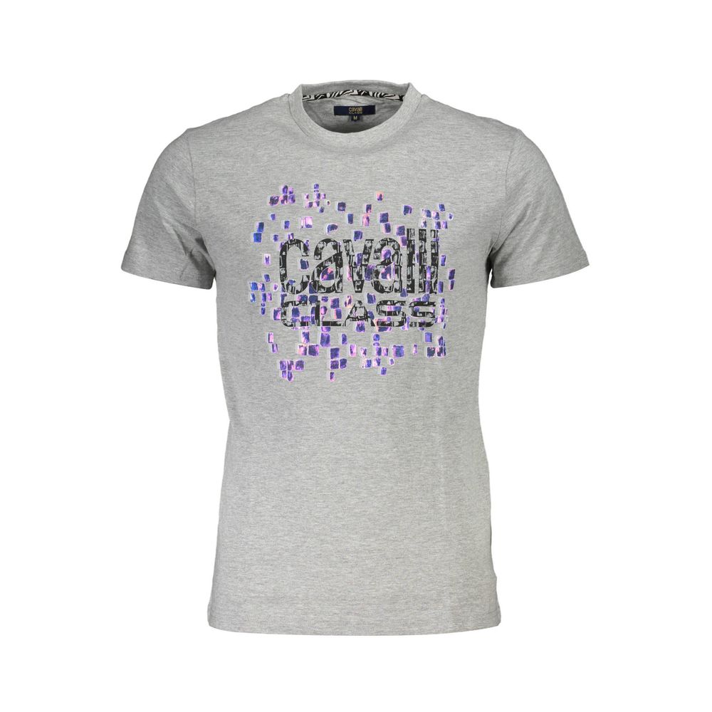 Camiseta de algodón marrón para hombre