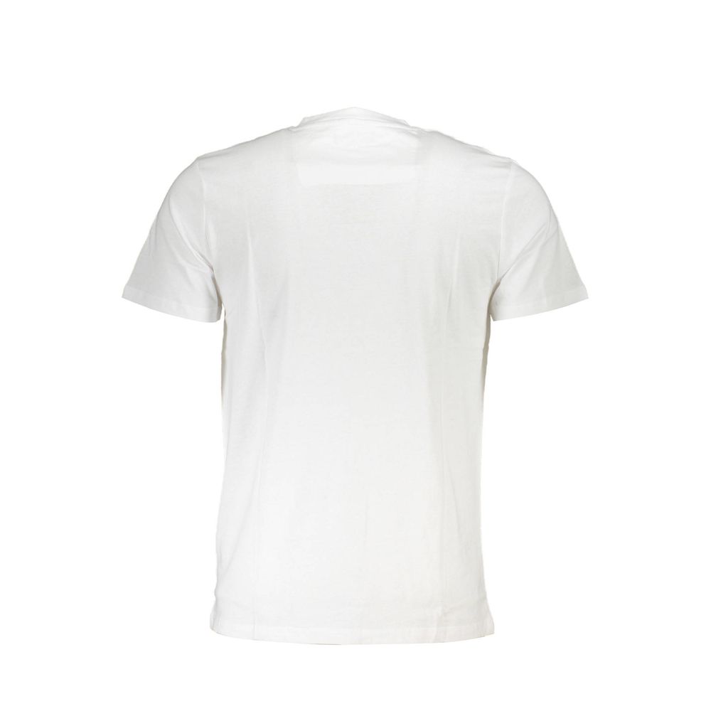 Camiseta de algodón marrón para hombre