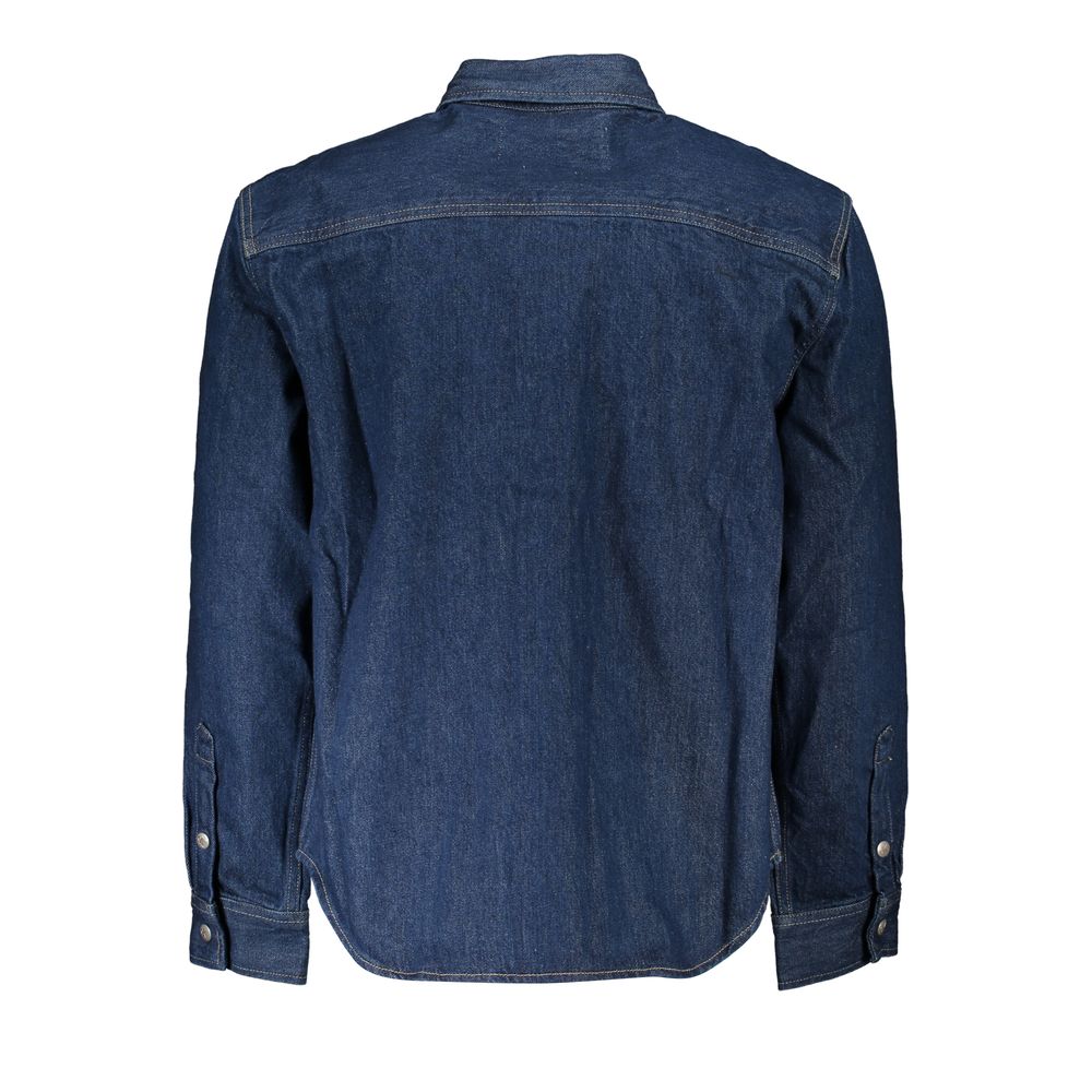 Chaqueta vaquera clásica de algodón azul