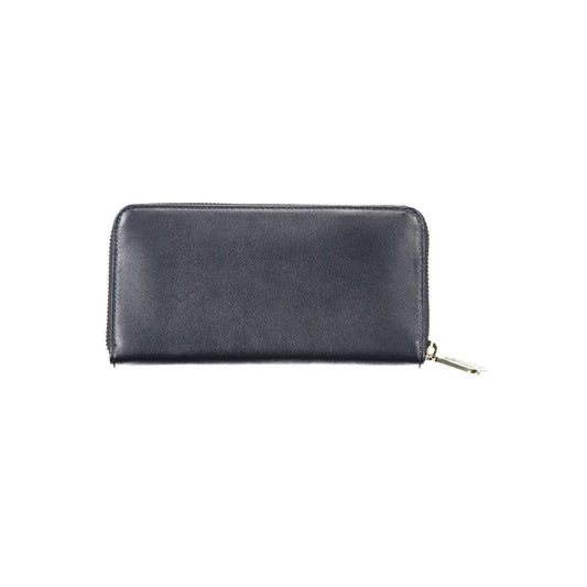 Cartera de mujer de cuero azul