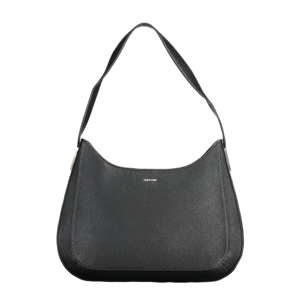Sac à main femme en polyester noir