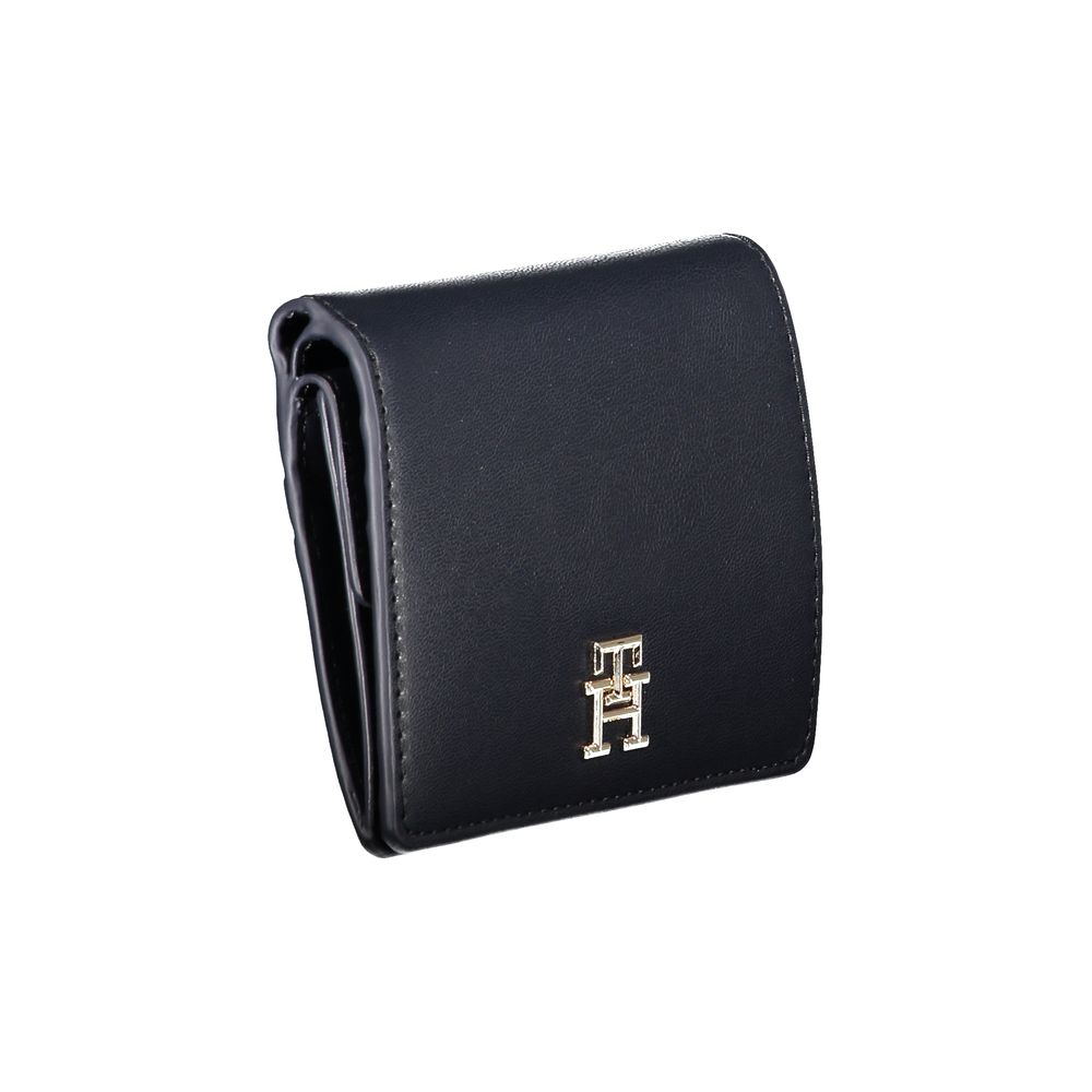 Cartera de polietileno azul