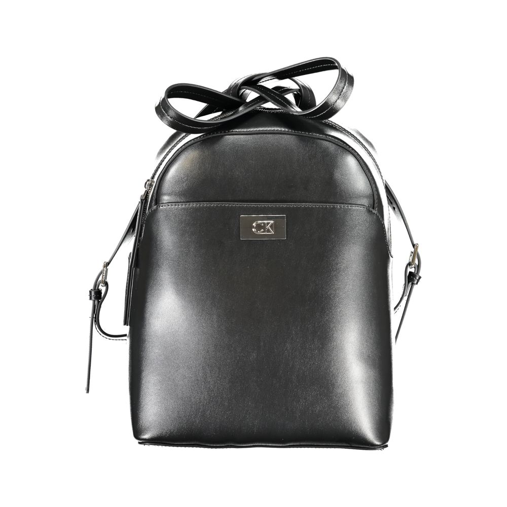 Sac à dos en polyester noir