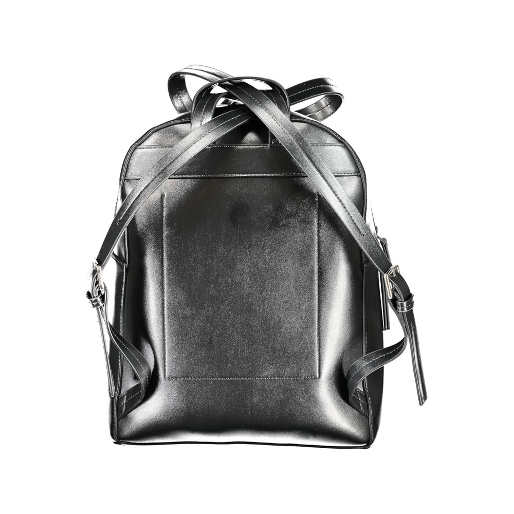 Sac à dos en polyester noir