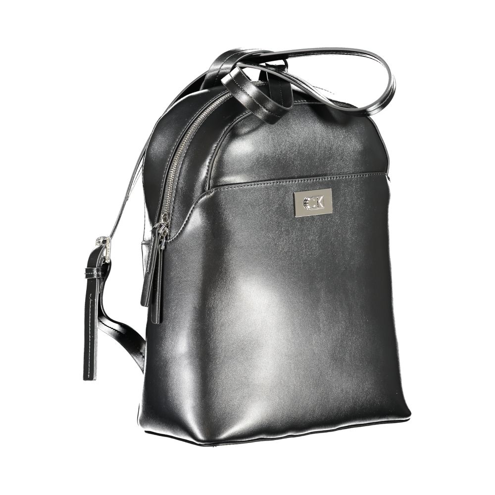 Sac à dos en polyester noir