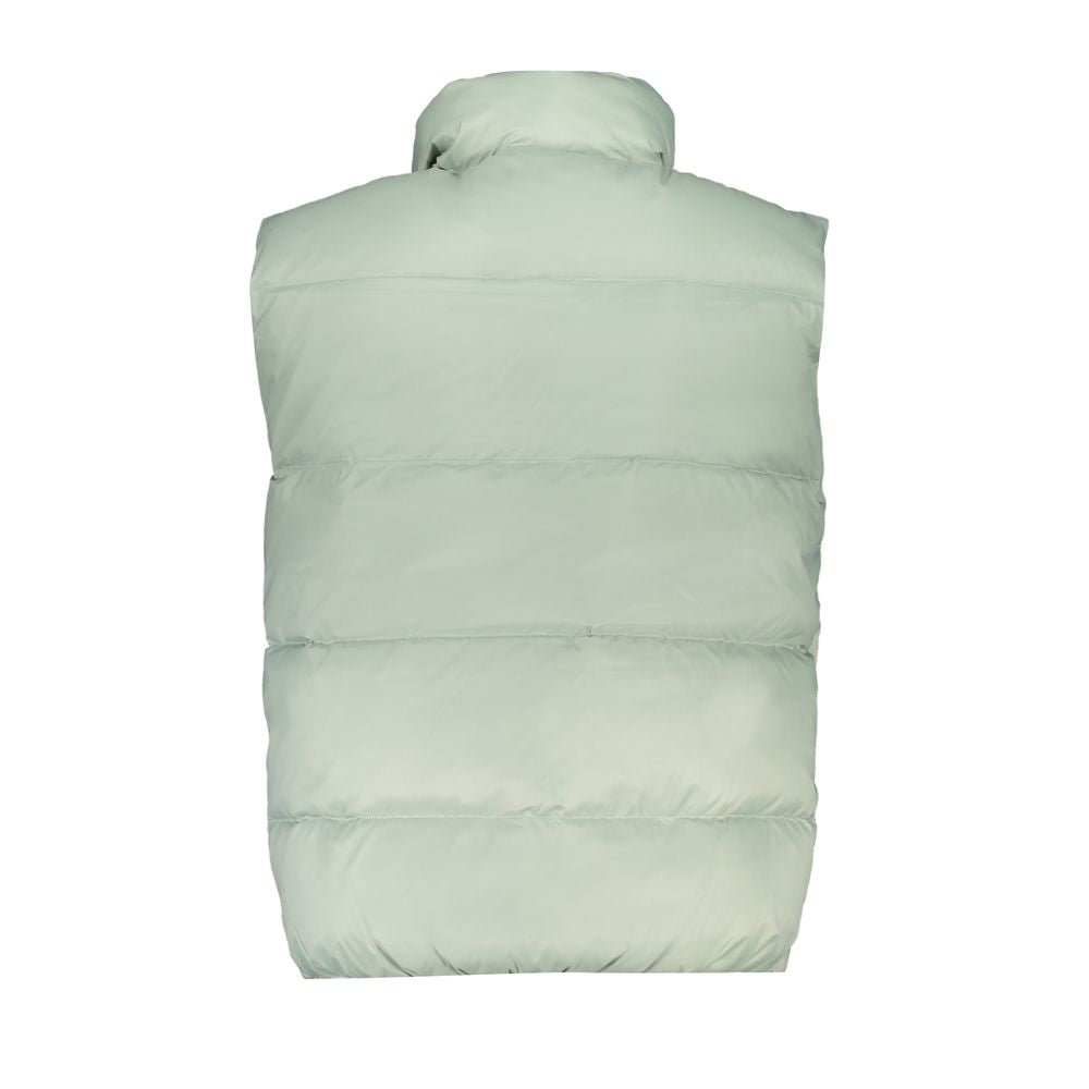 Chaqueta de poliamida verde
