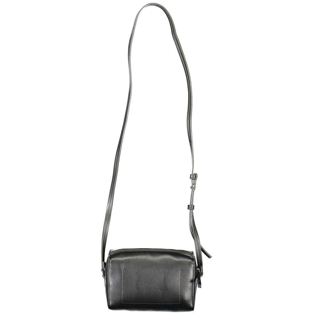 Sac à main en polyester noir