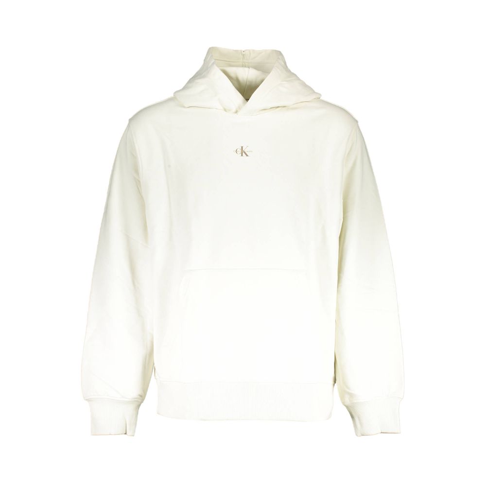 Pull homme en coton blanc