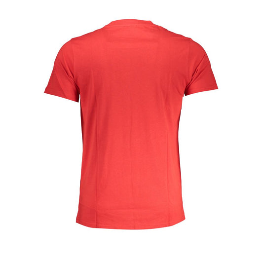 Camiseta roja de algodón