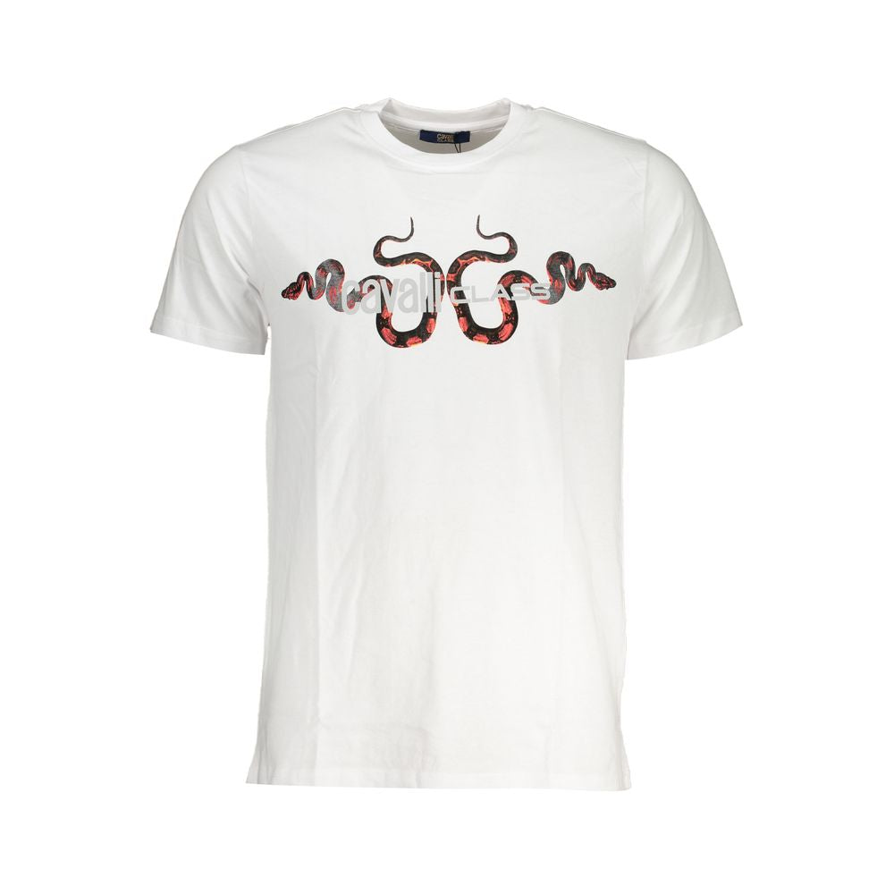 Camiseta blanca de algodón