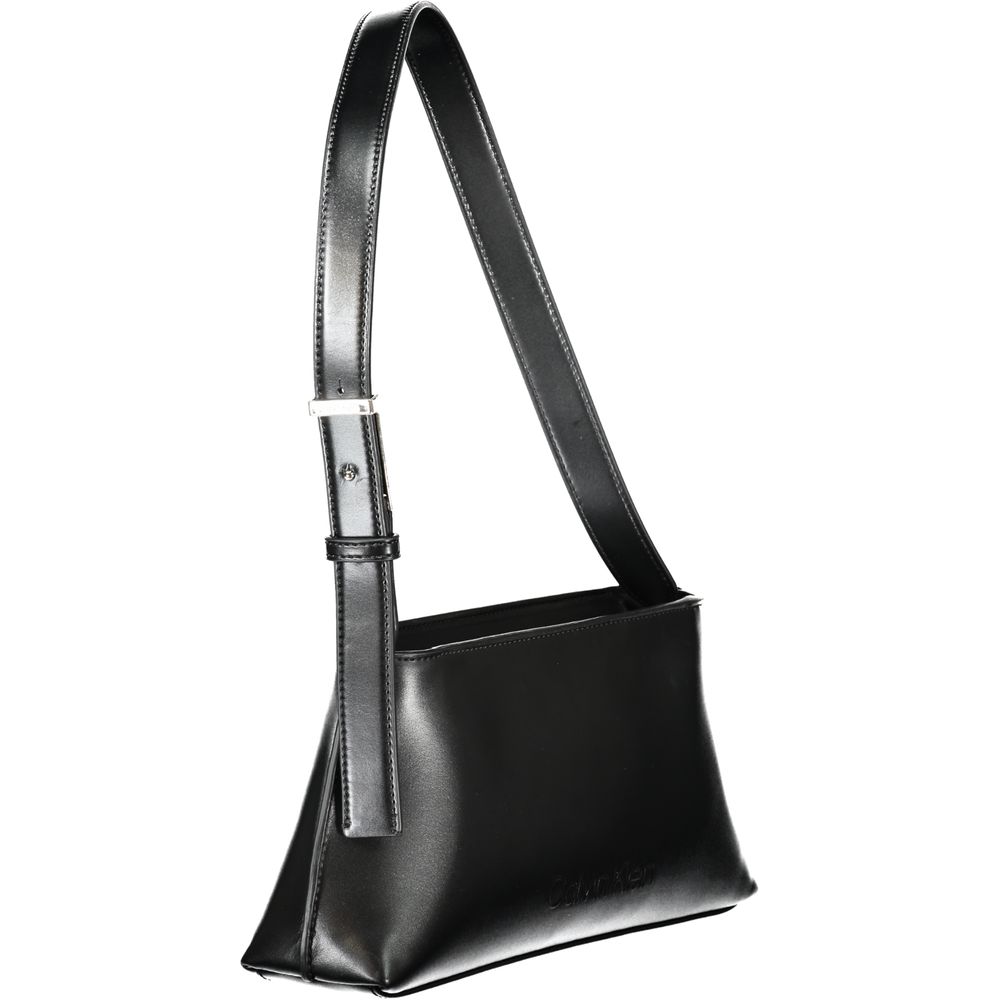 Sac à main femme en polyester noir