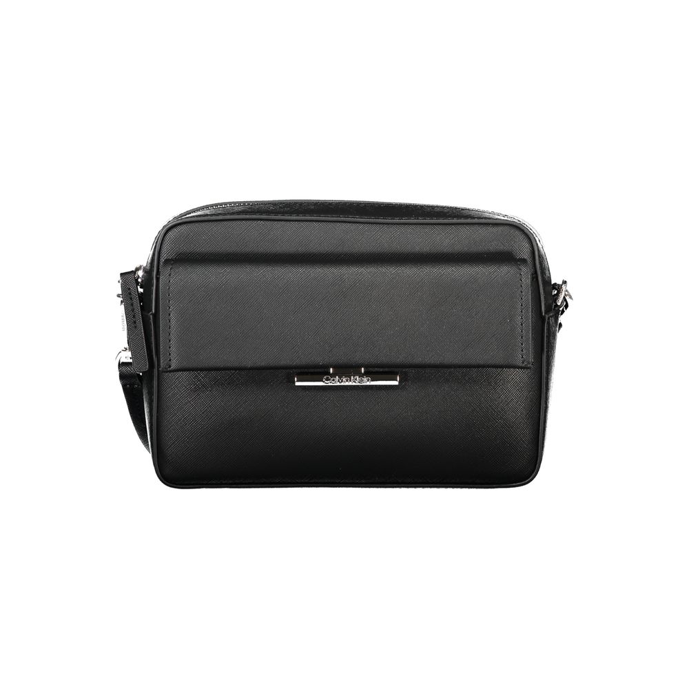 Sac à main noir en polyéthylène pour femme