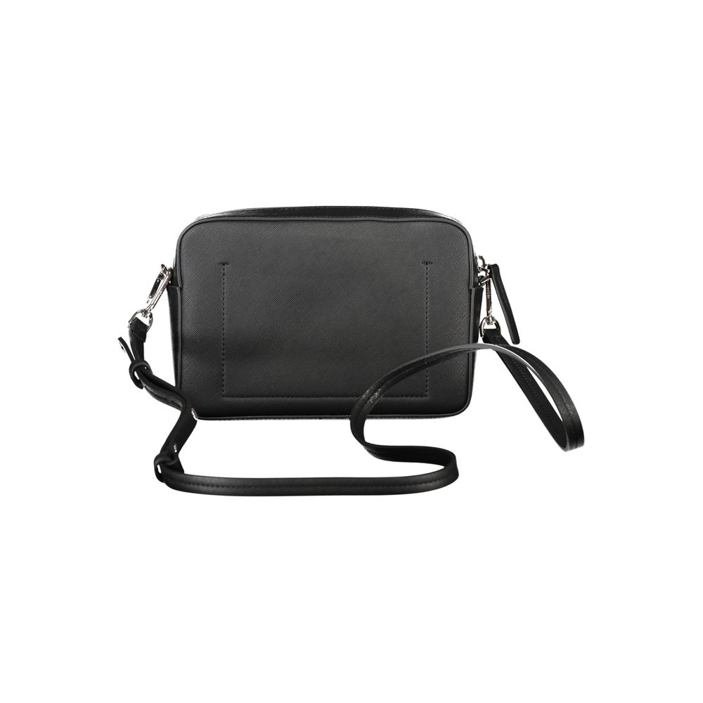 Sac à main noir en polyéthylène pour femme