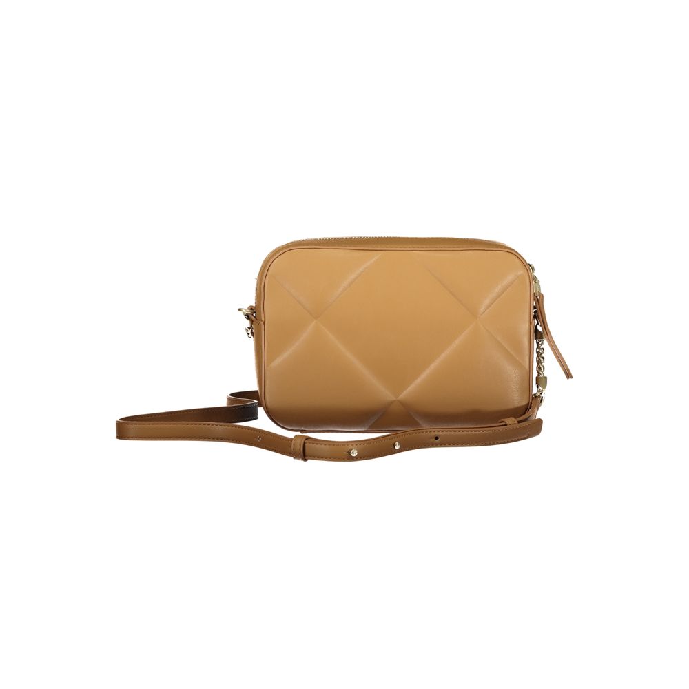 Sac à main en polyester marron