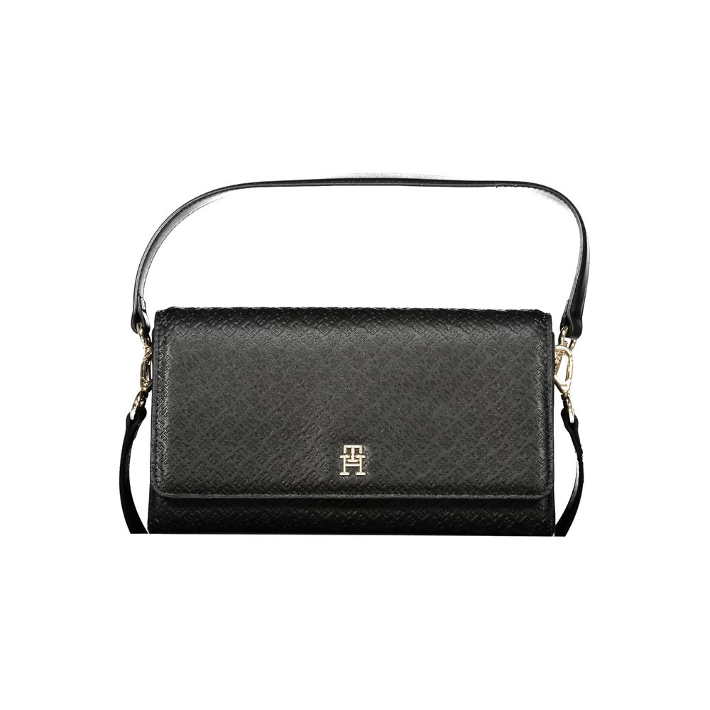 Sac à main noir en polyéthylène pour femme