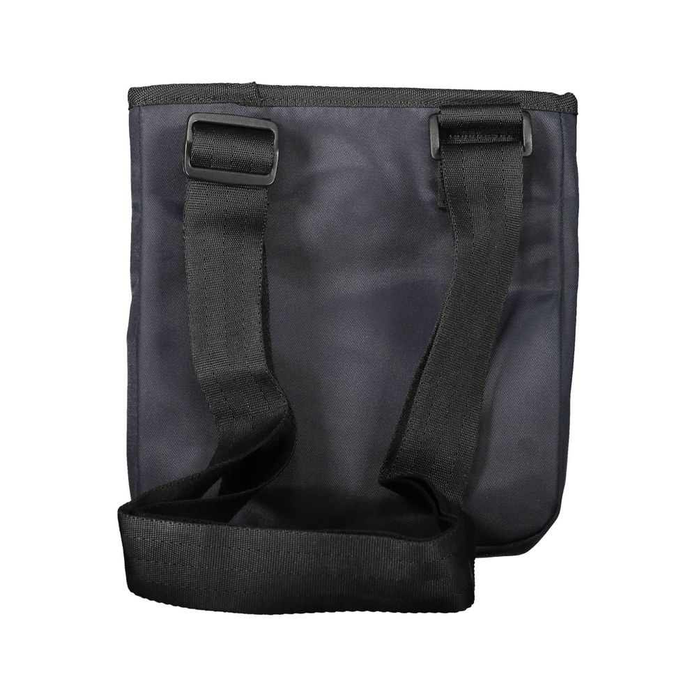 Bolso de hombro de poliéster azul para hombre