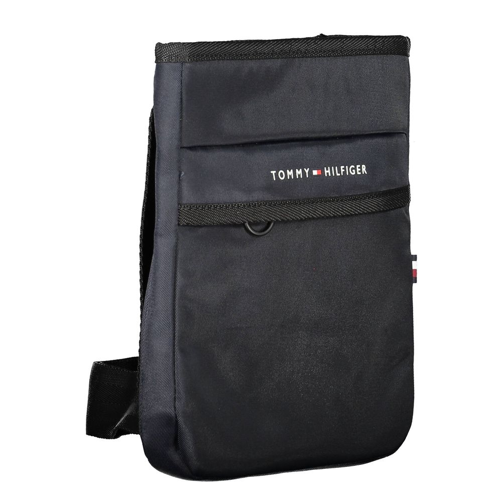 Bolso de hombro de poliéster azul para hombre
