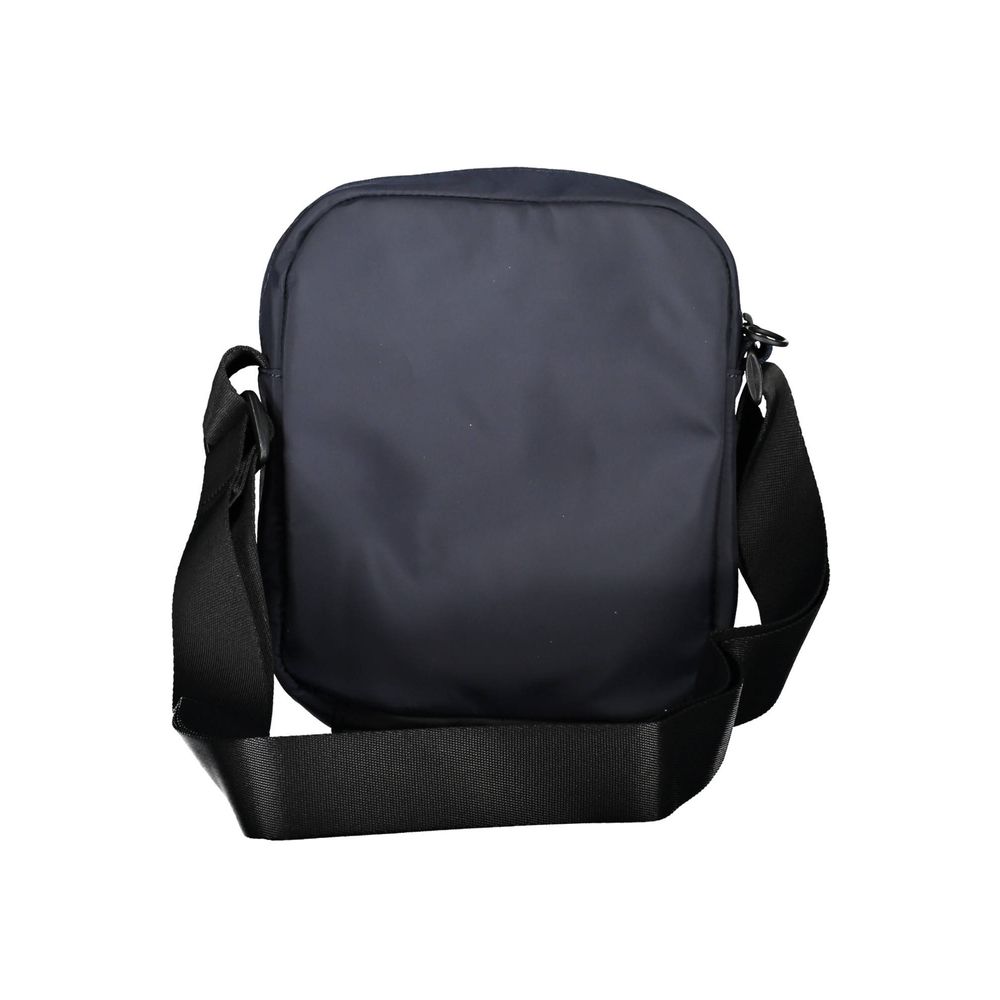 Bolso de hombro de poliéster azul para hombre