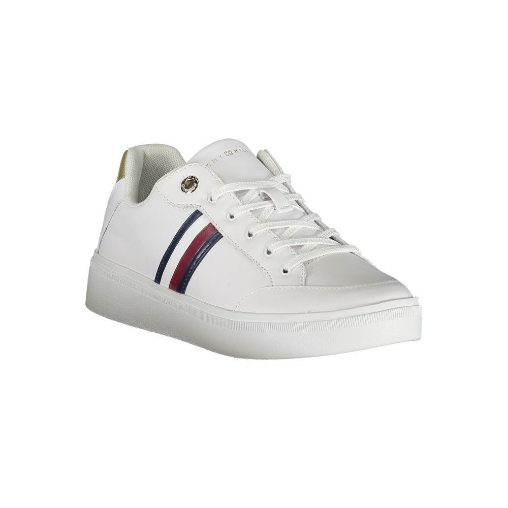 Zapatillas blancas de piel para mujer