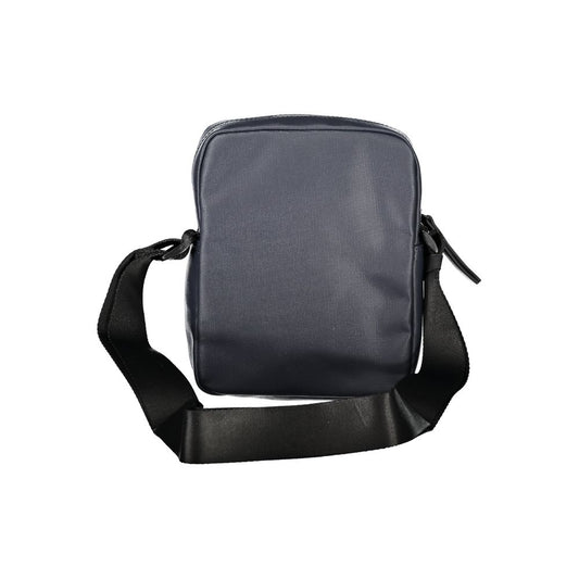 Bolso de hombro de polietileno azul para hombre