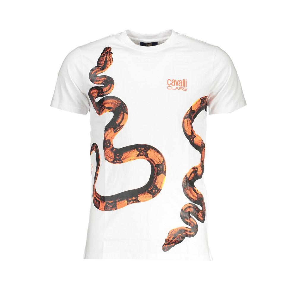 Camiseta blanca de algodón