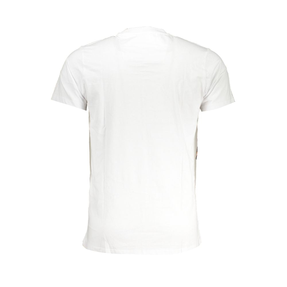 Camiseta blanca de algodón