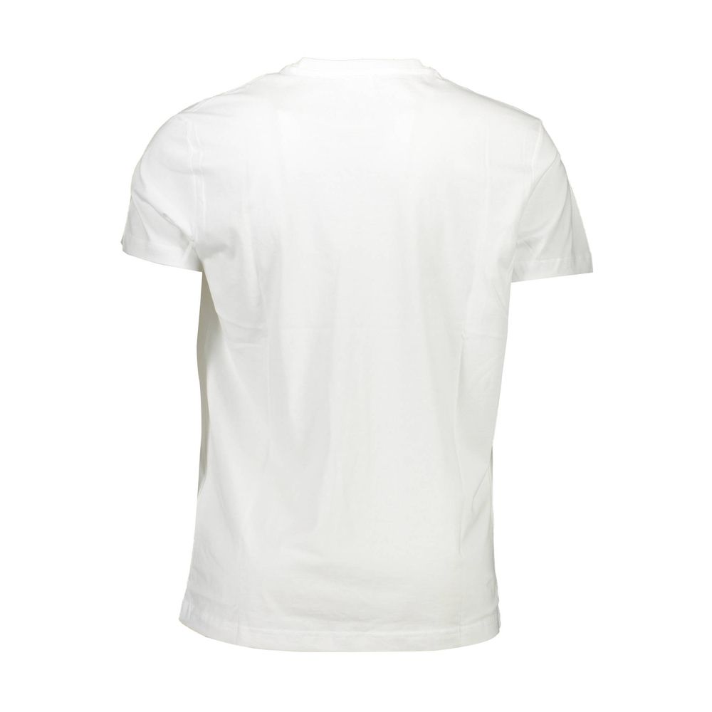 T-shirt homme en coton blanc