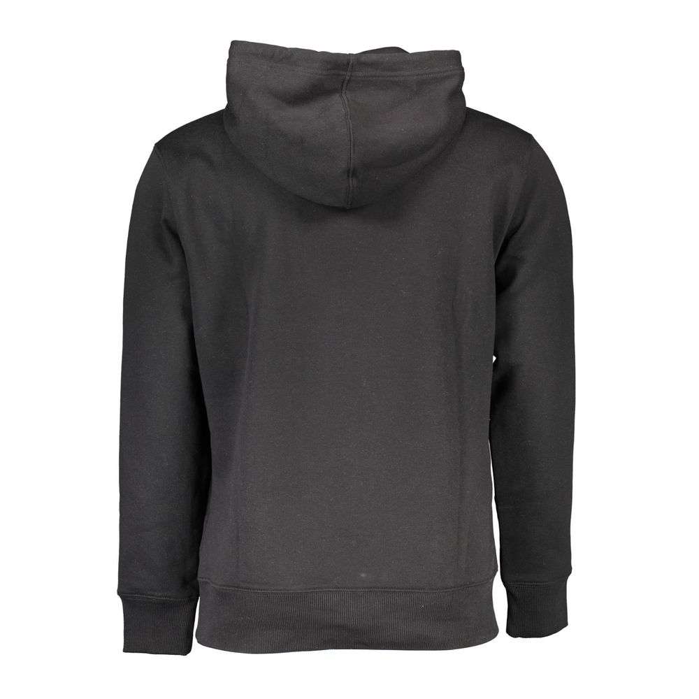 Pull homme en coton noir