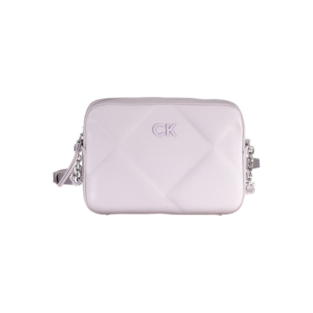 Sac à main en polyester violet
