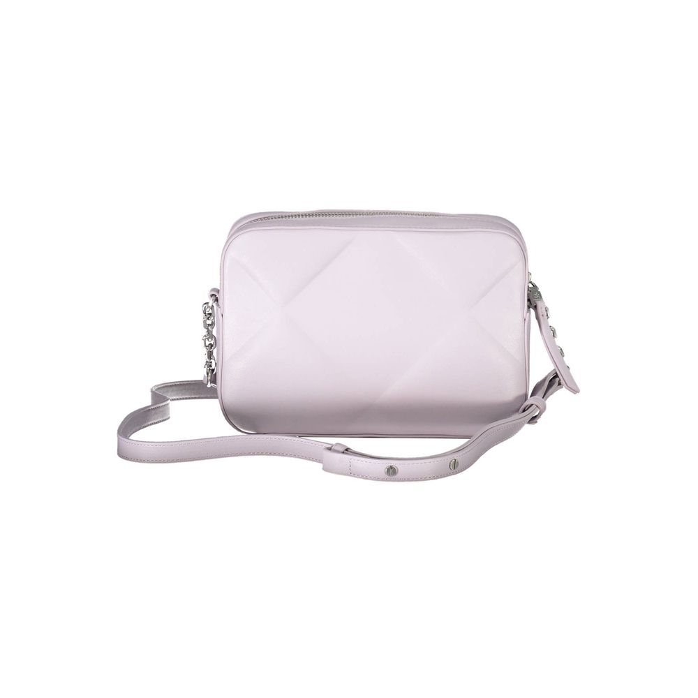 Sac à main en polyester violet