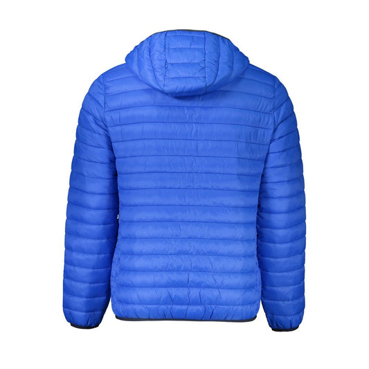 Chaqueta de poliamida azul para hombre