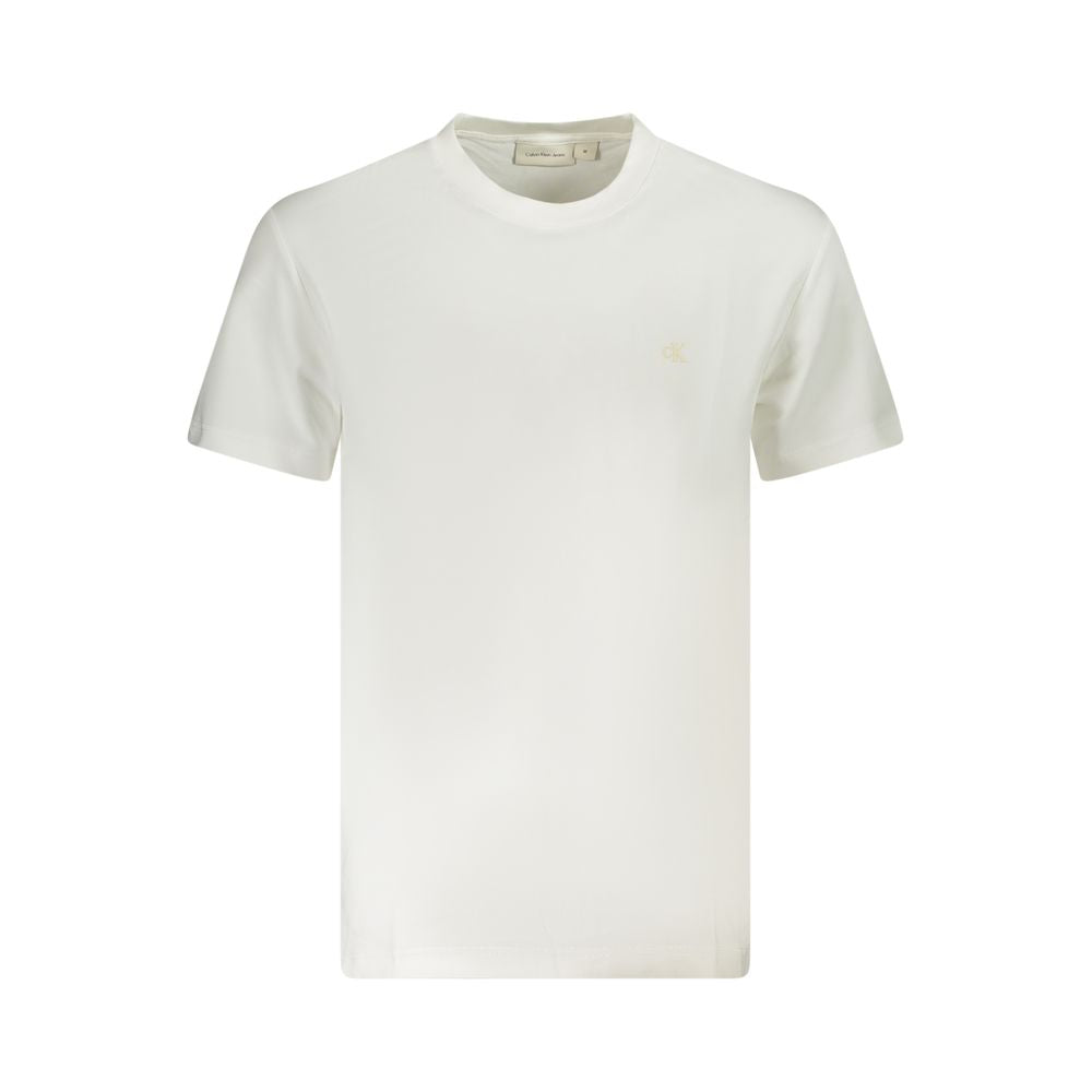 T-shirt homme en coton blanc